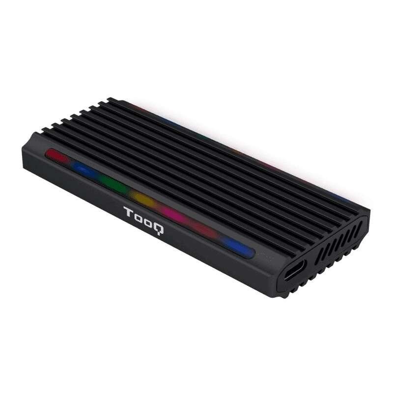 Tooq Shinobi Carcasa Externa SSD M.2 NGFF/NVMe USB-C 3.1 Gen2 RGB Tooq Shinobi Carcasa Externa SSD M.2 NGFF/NVMe USB-C 3.1 Gen2 RGB