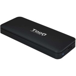 Custodia SSD esterna Tooq M2 NVMe PCIe USB-C - Nera