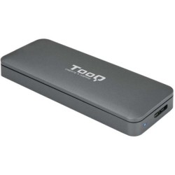 Custodia SSD esterna Tooq M2 NGFF USB-C - Grigio