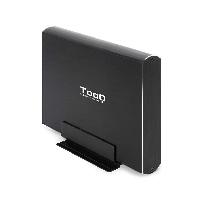 Tooq Carcasa Externa HDD 3.5" SATA USB 3.0/3.1 Gen1 con Soporte - Color Negro Tooq Carcasa Externa HDD 3.5" SATA USB 3.0/3.1 Gen1 con Soporte - Color Negro