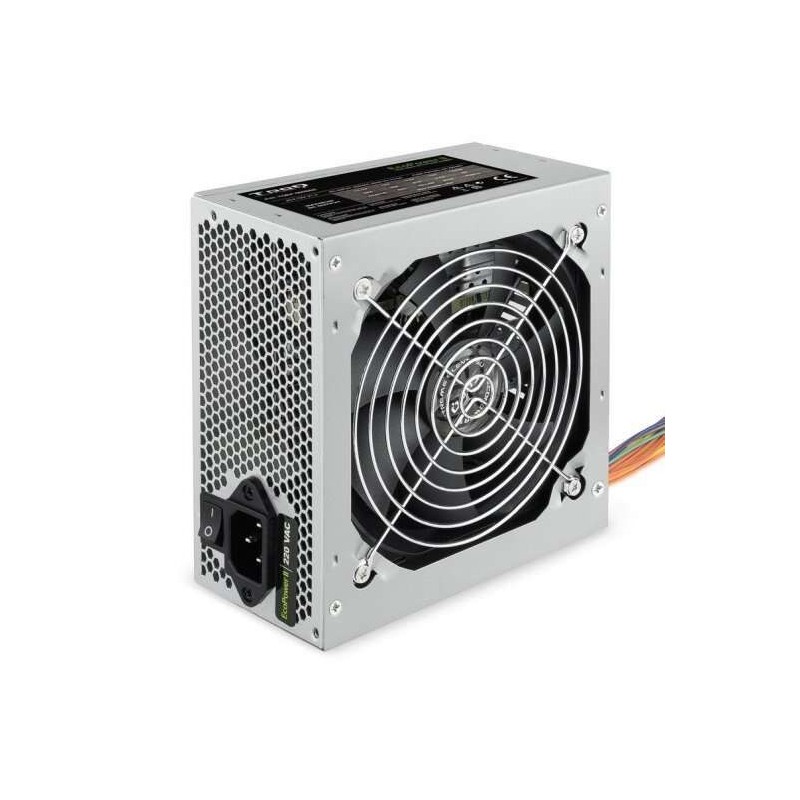 Alimentatore Tooq Ecopower II 500W ATX 1.3 12V - PFC attivo - Ventola silenziosa da 120mm