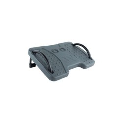 Poggiapiedi comfort regolabile Tooq - Colore grigio
