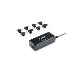Tooq Caricatore Automatico Universale per Laptop 65W - USB - 8 Adattatori - Voltaggio 18,5-20V
