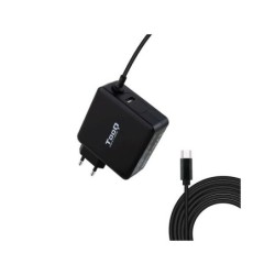 Caricatore universale per laptop Tooq USB-C da 65 W - Compatibile con PD - Cavo da 1,80 m
