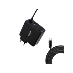 Caricatore universale per laptop Tooq USB-C da 90 W - Compatibile con PD - Cavo da 1,80 m