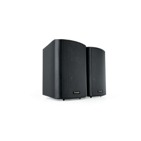 Altoparlanti da parete amplificati Tooq - 2x30 W - Nero