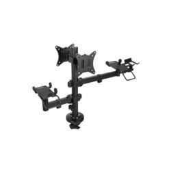 Tooq Soporte de Mesa para TPV/Impresora/Pantallas/Terminal/Lector - Color Negro