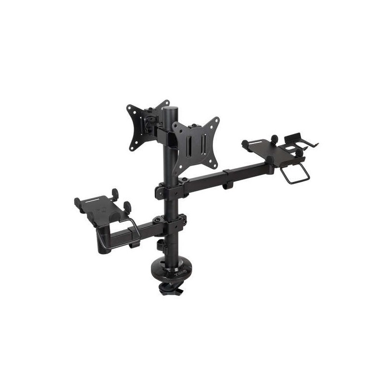 Tooq Soporte de Mesa para TPV/Impresora/Pantallas/Terminal/Lector - Color Negro Tooq Soporte de Mesa para TPV/Impresora/Pantallas/Terminal/Lector - Color Negro