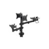 Supporto da tavolo Tooq per POS/stampante/espositori/terminale/lettore - nero
