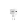 Caricatore da muro USB Tooq 5 V 2,4 A - 1 porta USB - Bianco