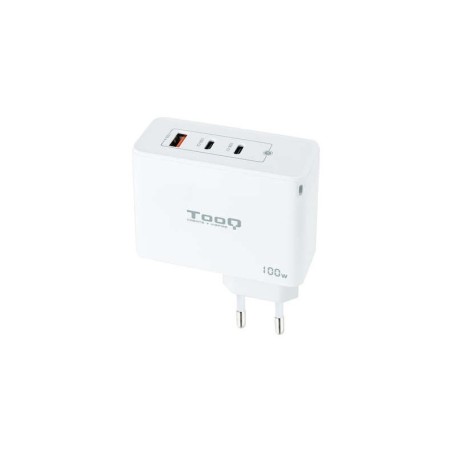 Caricatore da muro Tooq Gan 2xUSB-C/PD + USB-A/QC 100W