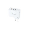 Caricatore da muro Tooq Gan 2xUSB-C/PD + USB-A/QC 100W