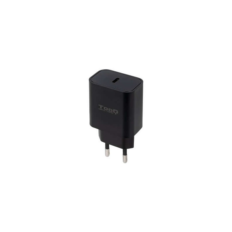 Caricatore da muro Tooq 1x USB-C/PD 20W - Nero Caricatore da muro Tooq 1x USB-C/PD 20W - Nero