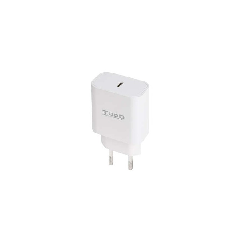 Tooq Cargador de Pared 1x USB-C/PD 20W - Color Blanco Tooq Cargador de Pared 1x USB-C/PD 20W - Color Blanco