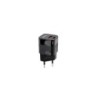 Caricatore da muro Tooq USB-C/PD + USB-A/QC 20W - Nero