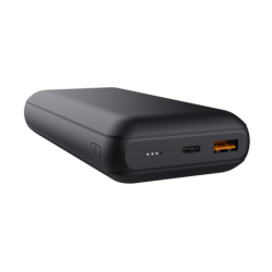 Trust Redoh Powerbank 20000mAh - USB, tipo C - ricarica rapida - colore nero