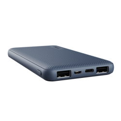 Trust Primo Powerbank 10000mAh - USB, tipo C - ricarica rapida - colore blu