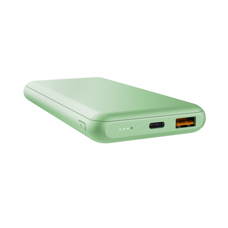 Trust Redoh Powerbank 10000mAh - USB, tipo C - ricarica rapida - colore verde