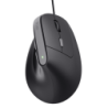Mouse ergonomico Trust Bayo Ii - 2400 dpi - 6 pulsanti - Colore nero