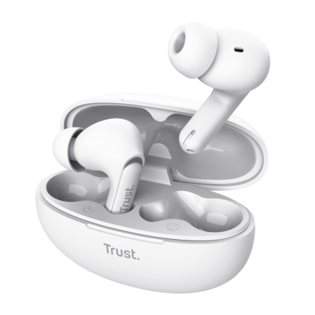 Cuffie wireless Trust Yavi - Senza fili - Bianco