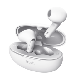 Cuffie wireless Trust Yavi - Wireless, Bluetooth - ENC - Colore bianco