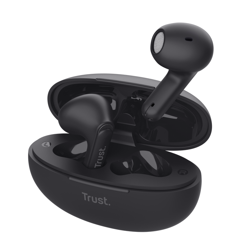 Cuffie wireless Trust Yavi - Wireless, Bluetooth - ENC - Colore nero Cuffie wireless Trust Yavi - Wireless, Bluetooth - ENC - Colore nero