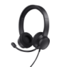 Cuffie USB sovraurali Trust con microfono - Cancellazione del rumore - Archetto regolabile - Connessione USB e USB-C