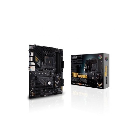 Scheda madre Asus TUF Gaming B550-Plus AMD - HDMI, DisplayPort, PCIe 4.0, M2, SATA III, USB 2.0, 3.2, USB-C, RJ-45