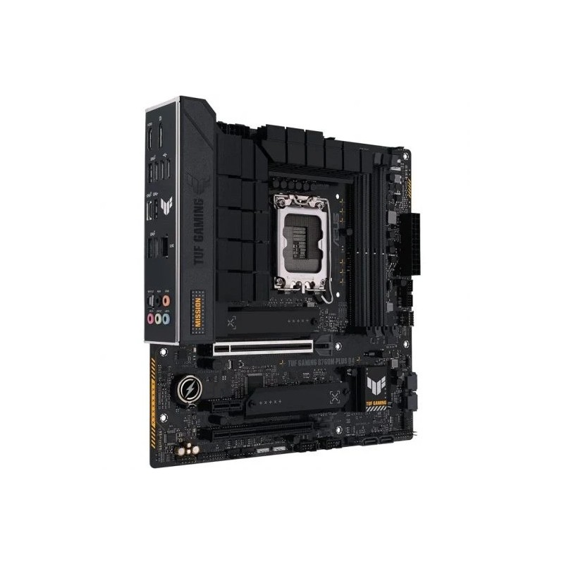 Asus TUF GAMING B670M-PLUS D4 Placa Base Intel PCIe 4.0, DDR4, M.2, 4x Sata III, Ethernet de 2.5Gb, HDMI, USB 2.0, 3.2 Asus TUF GAMING B670M-PLUS D4 Placa Base Intel PCIe 4.0, DDR4, M.2, 4x Sata III, Ethernet de 2.5Gb, HDMI, USB 2.0, 3.2