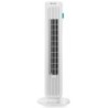 Ventilatore a torre oscillante Orbegozo TW-0755 - Potente flusso d'aria - Pratico e funzionale - Colore bianco