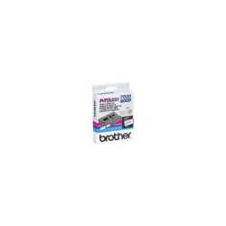 Brother TX231 Cinta Laminada Original de Etiquetas - Texto Negro sobre Fondo Blanco - Ancho 12mm x 15 metros