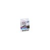 Nastro per etichette laminato originale Brother TX611 - Testo nero su sfondo giallo - Larghezza 6 mm x 15 metri