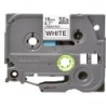 Nastro per etichette laminato originale Brother TZe241 - Testo nero su sfondo bianco - Larghezza 18 mm x 8 metri