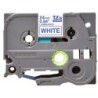 Nastro per etichette laminato originale Brother TZe253 - Testo blu su sfondo bianco - Larghezza 24 mm x 8 metri
