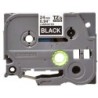 Nastro per etichette laminato originale Brother TZe355 - Testo bianco su sfondo nero - Larghezza 24 mm x 8 metri