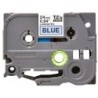 Nastro per etichette laminato originale Brother TZe551 - Testo nero su sfondo blu - Larghezza 24 mm x 8 metri
