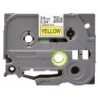 Nastro per etichette laminato originale Brother TZe651 - Testo nero su sfondo giallo - Larghezza 24 mm x 8 metri