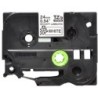 Nastro per etichette di sicurezza laminato originale Brother TZeSE5 - Testo nero su sfondo bianco - Larghezza 24 mm x 8 metri