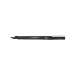 Uni-ball Rotulador Calibrado Uni Pin - Punta Brush Poliacetal  - Tinta Resistente al Agua y a la Luz - Color Negro