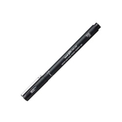 Uni-ball Rotulador Calibrado Uni Pin - Punta Poliacetal de 1.0 mm. - Tinta Resistente al Agua y a la Luz - Color Negro