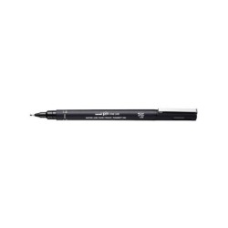 Pennarello calibrato Uni-ball Uni Pin - Punta in poliacetale da 1,2 mm. - Inchiostro resistente all'acqua e alla luce - Colore n