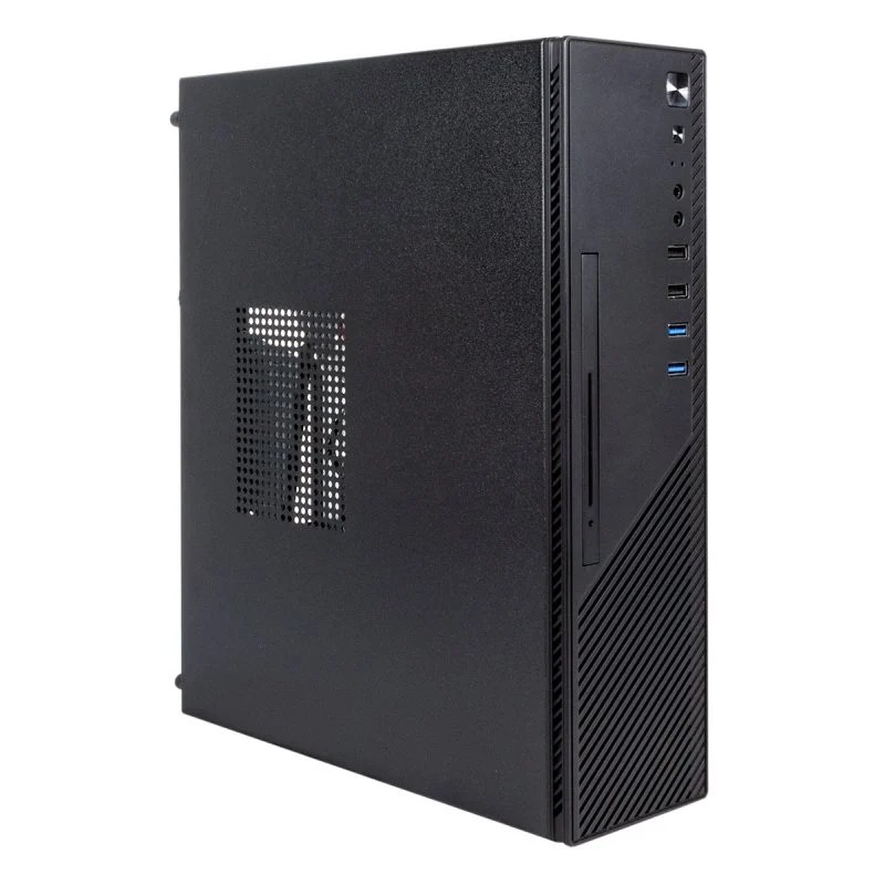 Unykach UK3002 Caja Slim MicroATX, ITX - Tamaño Disco Soportado 2.5" - USB-A 2.0/3.2, USB-C 3.2 y Audio - Color Negro Unykach UK3002 Caja Slim MicroATX, ITX - Tamaño Disco Soportado 2.5" - USB-A 2.0/3.2, USB-C 3.2 y Audio - Color Negro