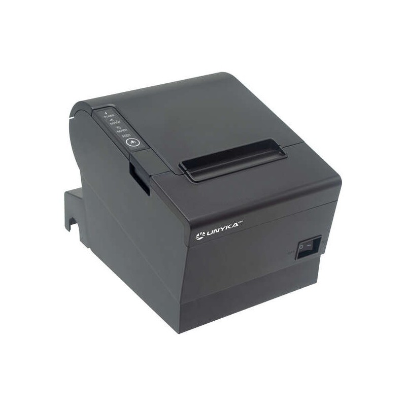 Stampante termica per ricevute Unykach POS5 - Velocità 230 mm/s - USB, RJ-45, RJ-12 e RJ11 Stampante termica per ricevute Unykach POS5 - Velocità 230 mm/s - USB, RJ-45, RJ-12 e RJ11