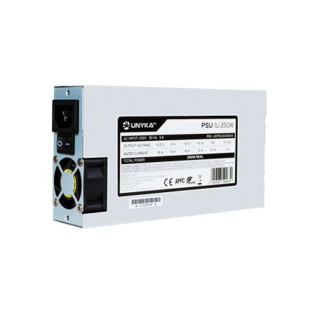 Unykach Flex 1U Estandar Fuente de Alimentacion 250W Flex 1U Estandar - APFC - Ventilador 40mm