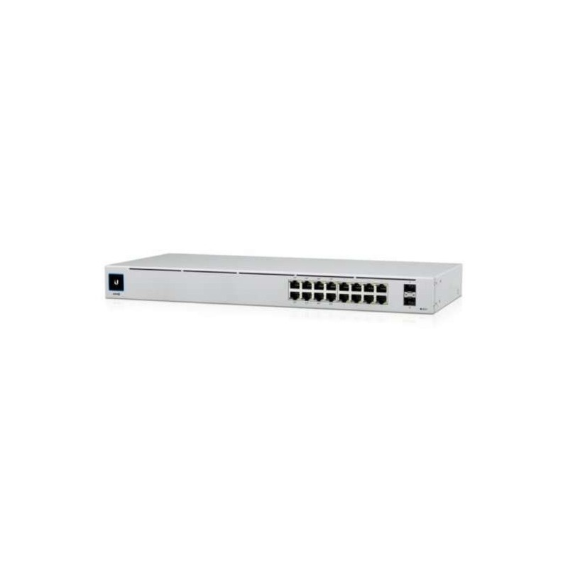 Ubiquiti USW 16 PoE Switch Gestionable 16 Puertos Gigabit PoE + 2 Puertos SFP Ubiquiti USW 16 PoE Switch Gestionable 16 Puertos Gigabit PoE + 2 Puertos SFP