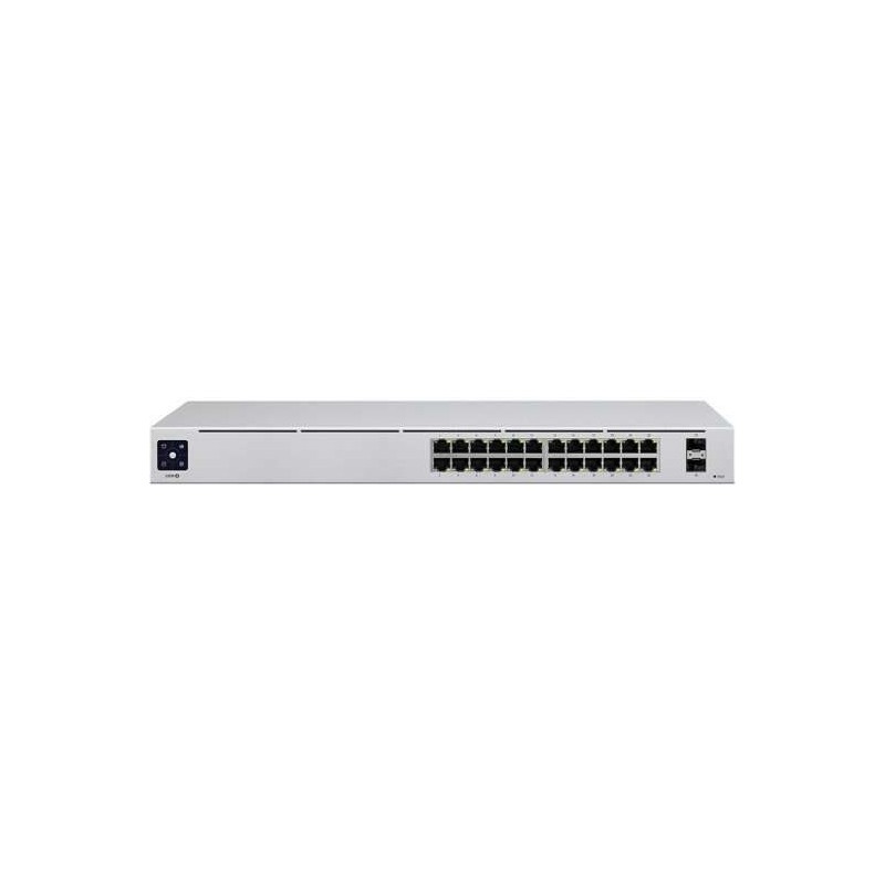 Switch gestito Ubiquiti USW 24 24 porte Gigabit + 2 porte SFP Switch gestito Ubiquiti USW 24 24 porte Gigabit + 2 porte SFP