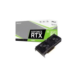 PNY GeForce RTX 3060 Verto Dual Tarjeta Grafica 8GB GDDR6 NVIDIA - PCIe 4.0, HDMI, DisplayPort