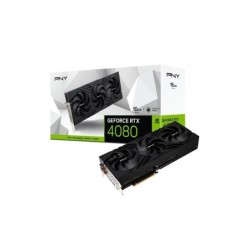 Scheda grafica PNY GeForce RTX 4080 Verto 16 GB GDDR6X DLSS3 Tripla ventola - PCIe 4.0, HDMI, DisplayPort