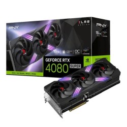 PNY GeForce RTX 4080 Super 16GB XLR8 Gaming VERTO? Tripla ventola DLSS 3 - Illuminazione Epic-X - PCIe 4.0, HDMI, DisplayPort