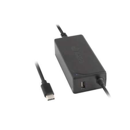 Caricatore automatico universale per laptop NGS 65W USB-C - 1x USB 2.0 - Voltaggio 5-20V